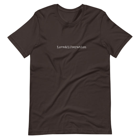 Love&Liberation Unisex t-shirt
